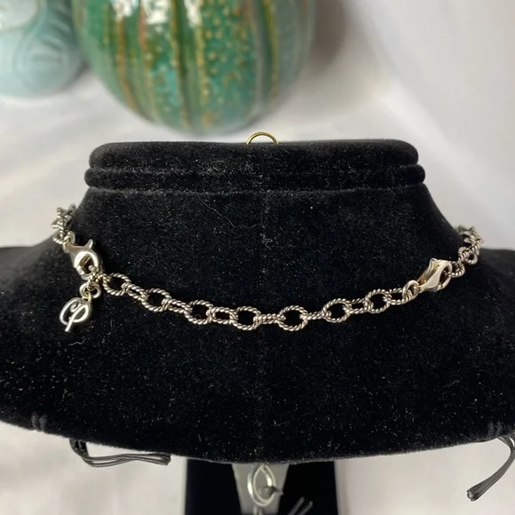 Carolyn Pollock 925 Sterling Silver Sincerely Fabulous necklace - Picture 6 of 7